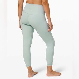 lululemon Align™ High-Rise Pant 25" size 8 Hazy Jade